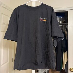 Hollister Black Oracle Red Bull Racing Logo Tee